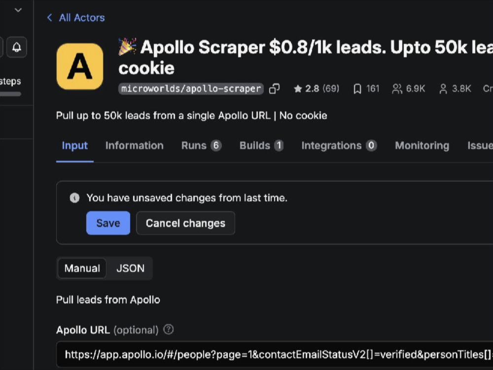 Automated email and lead scraping workflow cover