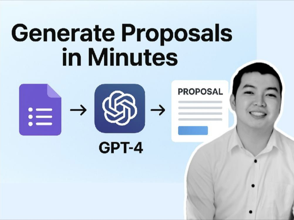 AI proposal generator workflow cover